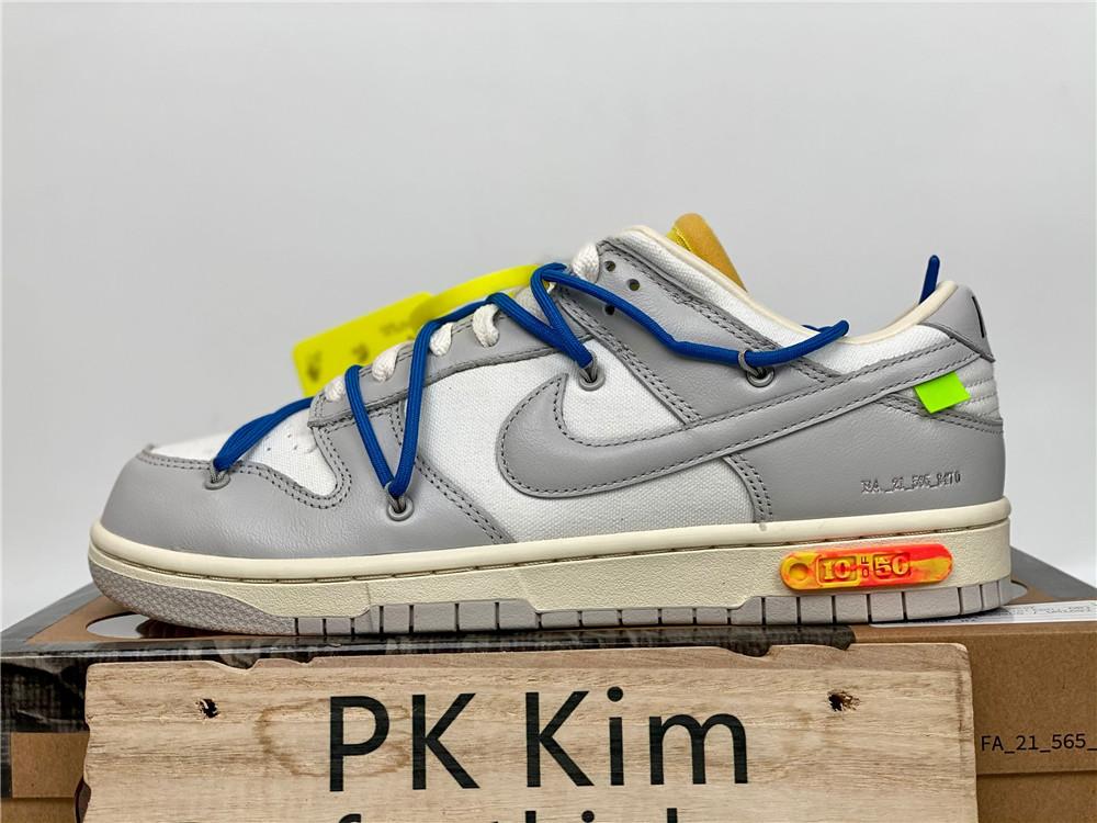 Pk God off white X dunk low the 50 NO.10 retail materials ready to ship